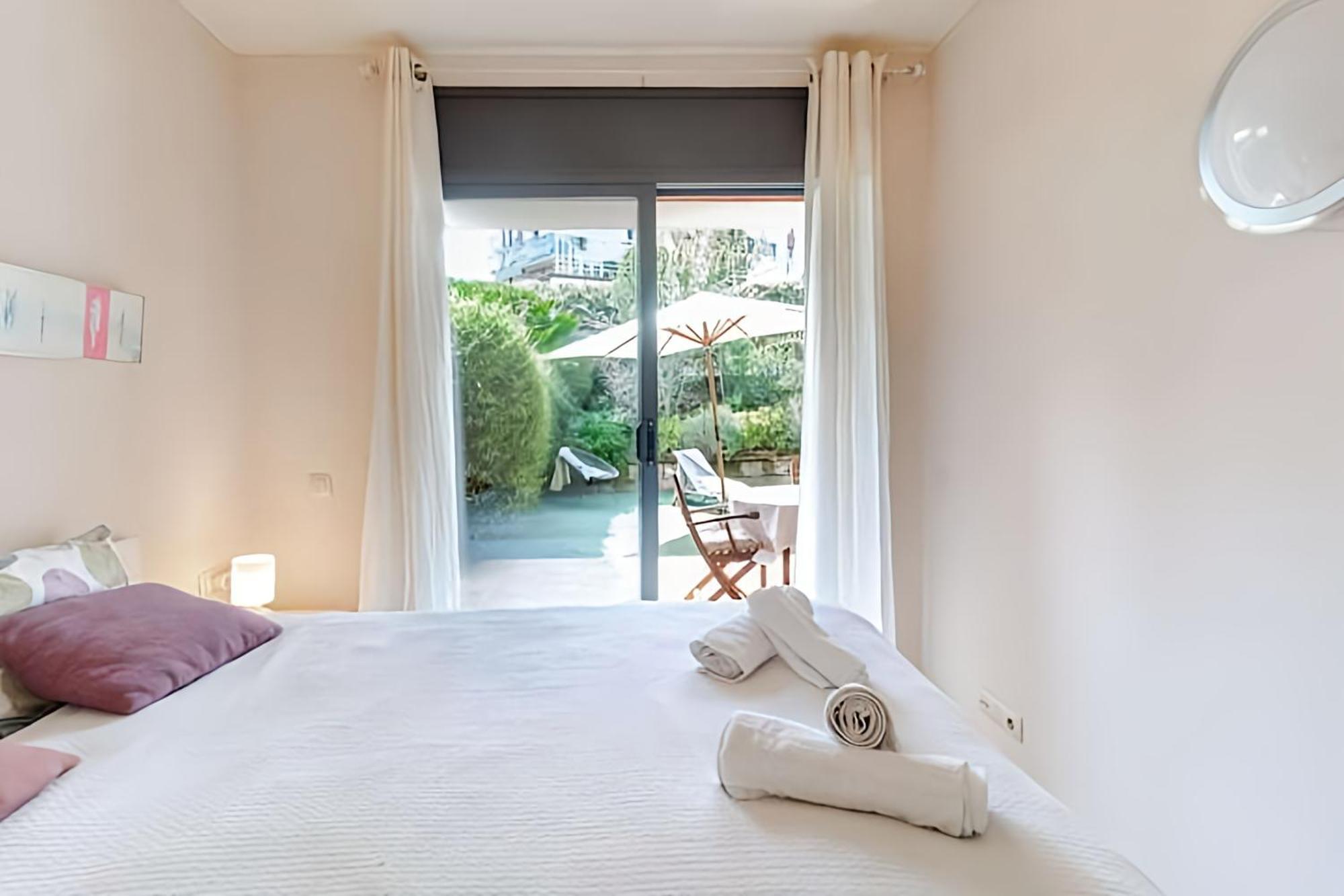 Pretty Garden Apartment Next To A Charming Beach Льорет-де-Мар Экстерьер фото